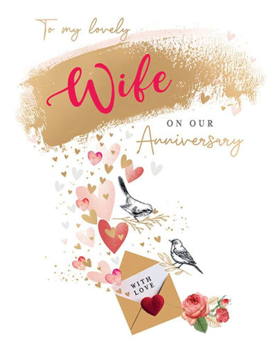 Picture of TO MY LOVELY WIFE ON OUR ANNIVERSARY